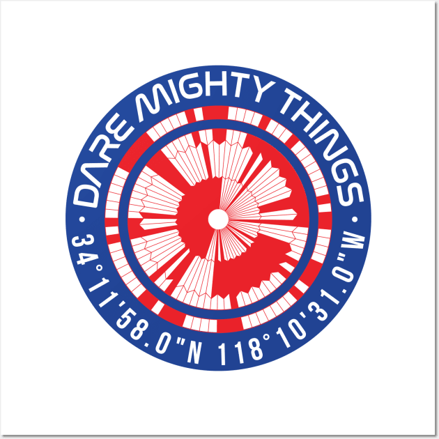 Dare Mighty Things Wall Art by stuffbyjlim